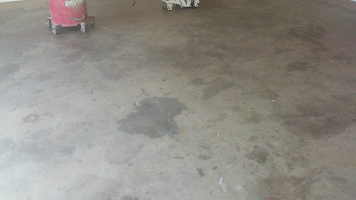 Garage Floor-Before Garage Floor-Before