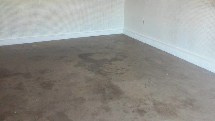 Garage Floor-Before Garage Floor-Before