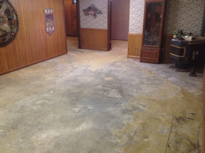 Family Room Before Family Room Before