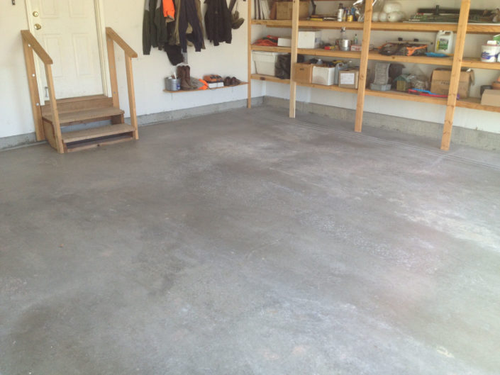 Bettle-Garage Floor Before Bettle-Garage Floor Before