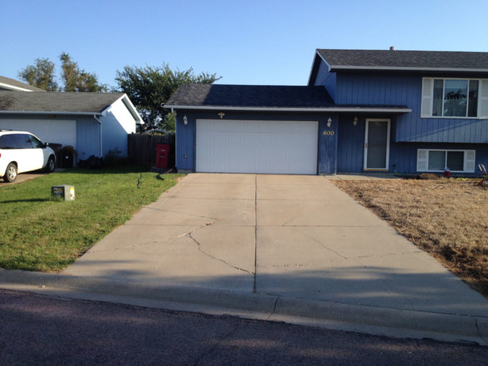 Driveway Before Driveway Before