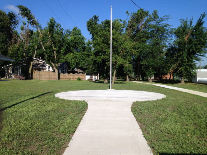 Lester Vet Memorial Before Lester Vet Memorial Before